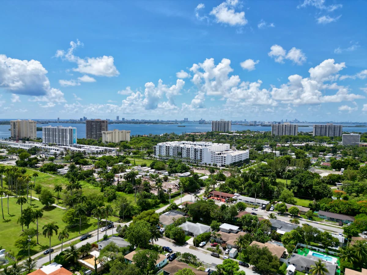 A Miami-Dade neighborhood from above